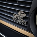 SWC CAR GRILLE BADGE - SILVER