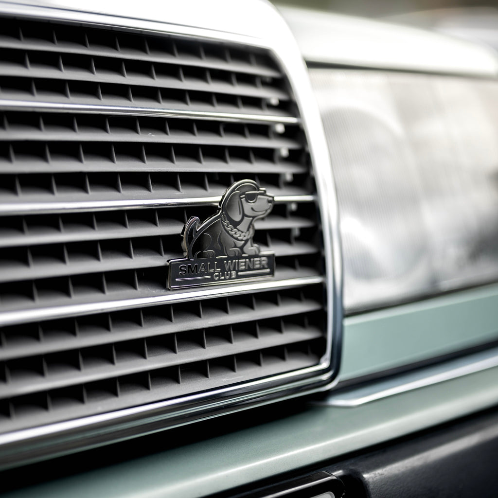 SWC CAR GRILLE BADGE - SILVER